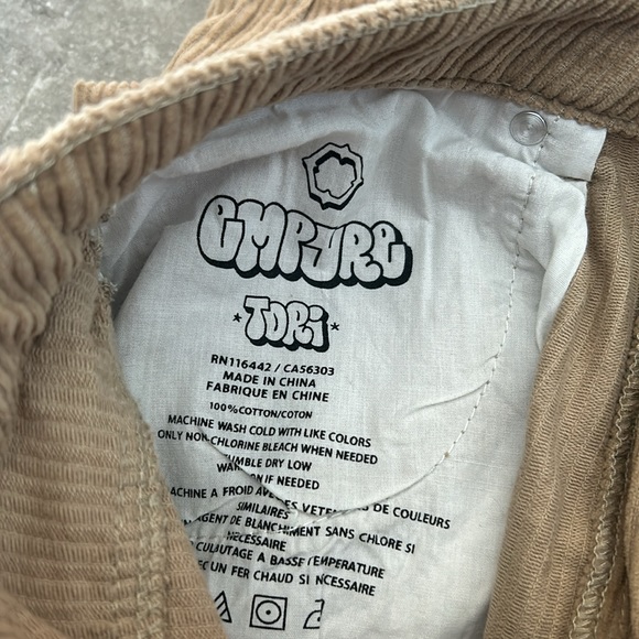 Zumiez Empyre Skate Khaki Corduroy Pants - Picture 7 of 8